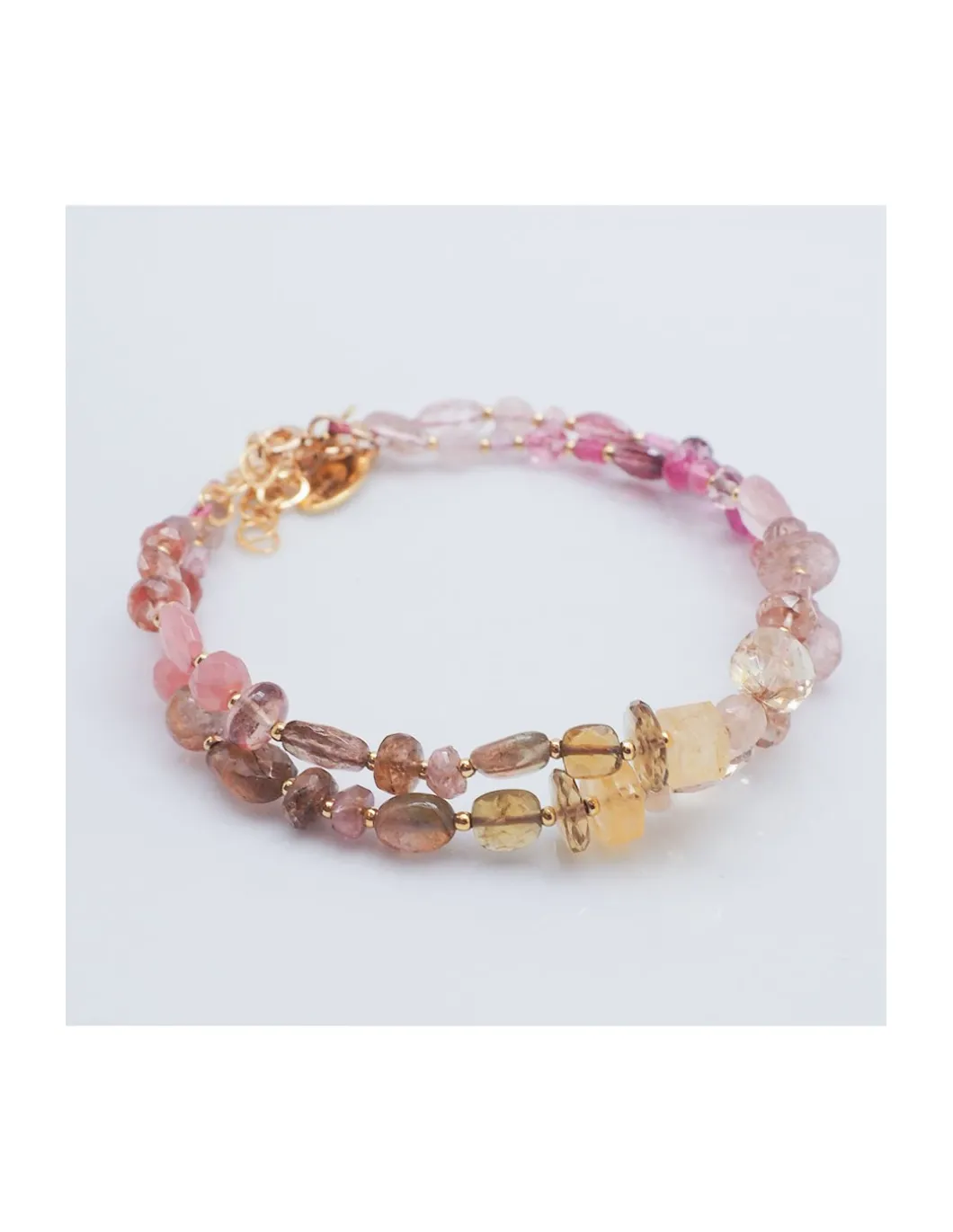 MIAMI - BRACELET ARC-EN-CIEL DE PIERRES NATURELLES