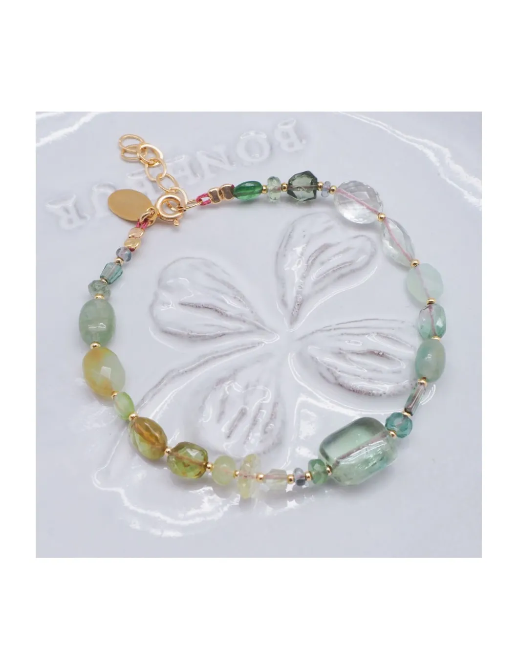 MIAMI - BRACELET ARC-EN-CIEL DE PIERRES NATURELLES