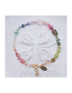 MIAMI - BRACELET ARC-EN-CIEL DE PIERRES NATURELLES