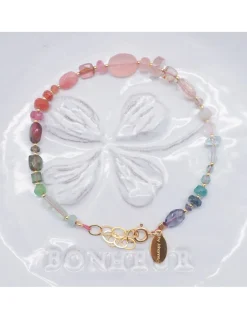 MIAMI - BRACELET ARC-EN-CIEL DE PIERRES SEMI-PRÉCIEUSES