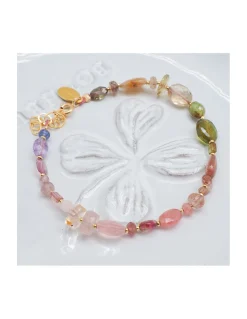 MIAMI - BRACELET ARC-EN-CIEL DE PIERRES NATURELLES