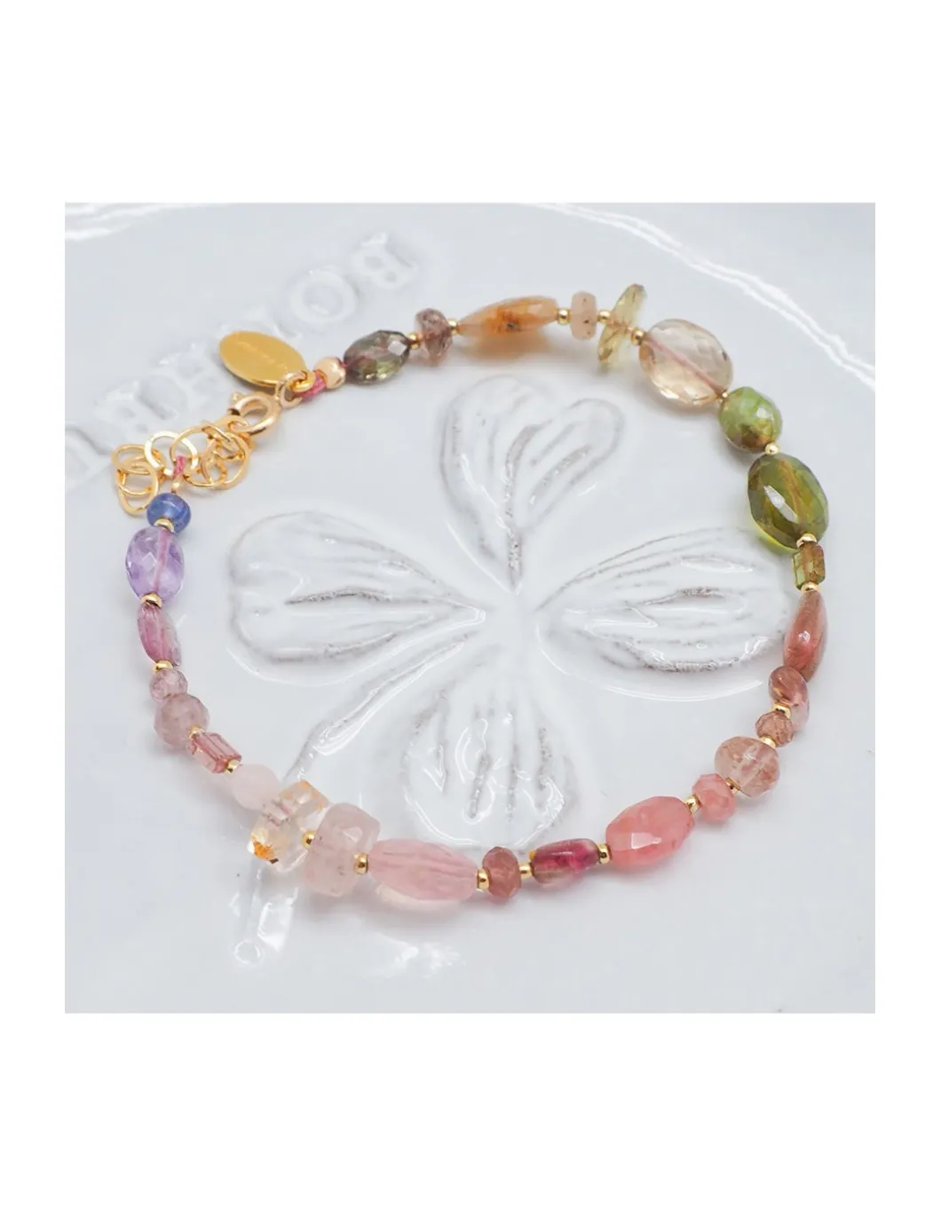 MIAMI - BRACELET ARC-EN-CIEL DE PIERRES NATURELLES