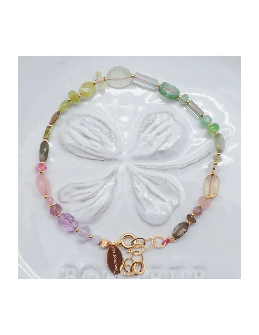 MIAMI - BRACELET ARC-EN-CIEL DE PIERRES NATURELLES