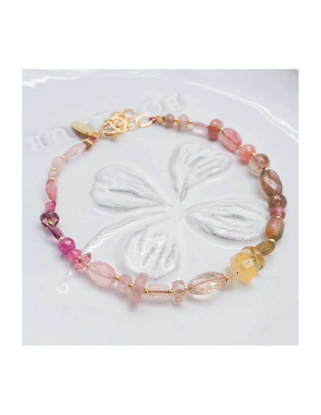MIAMI - BRACELET ARC-EN-CIEL DE PIERRES NATURELLES