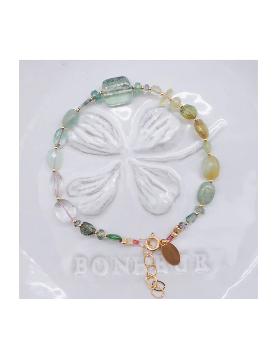 MIAMI - BRACELET ARC-EN-CIEL DE PIERRES NATURELLES