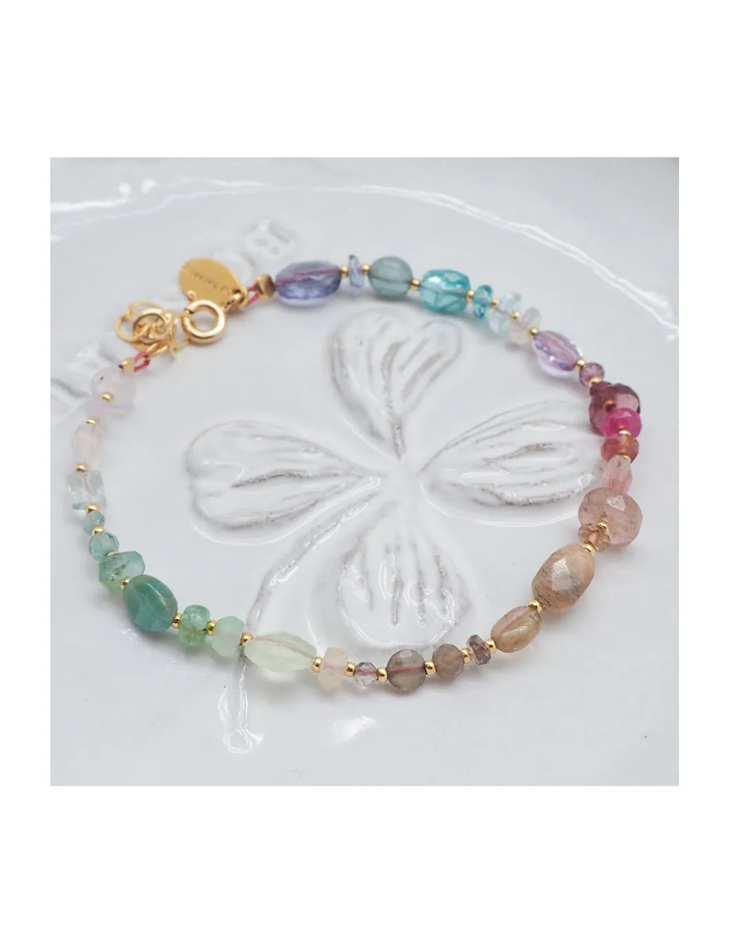 MIAMI - BRACELET ARC-EN-CIEL DE PIERRES NATURELLES