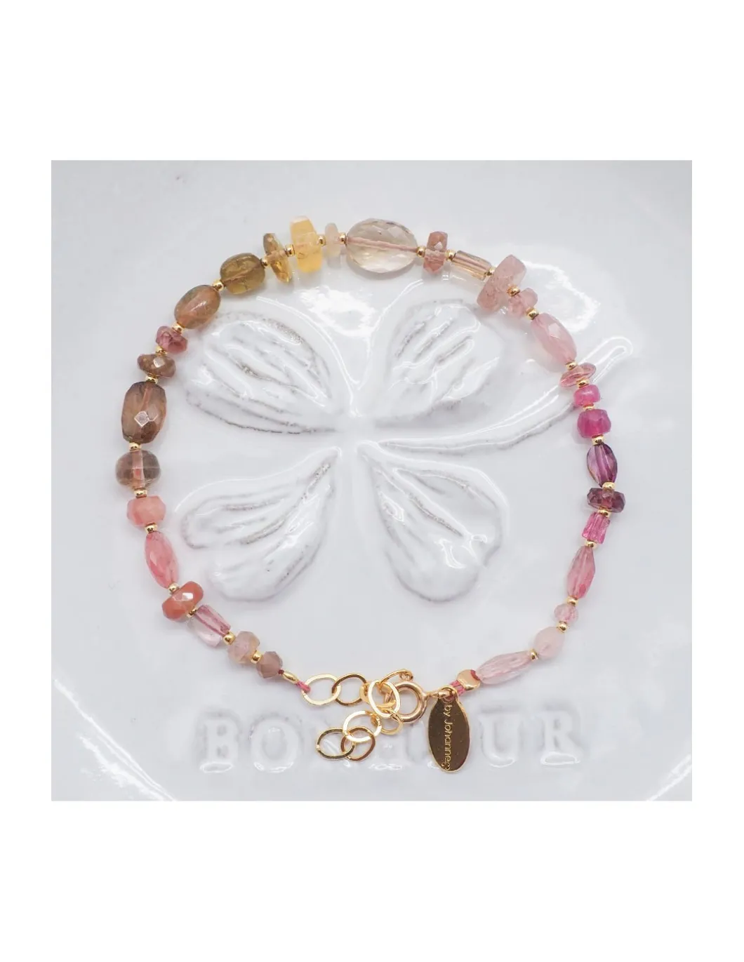 MIAMI - BRACELET ARC-EN-CIEL DE PIERRES NATURELLES