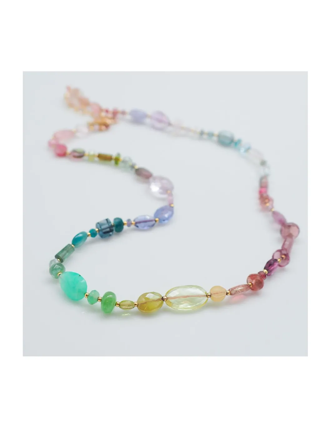 MIAMI - COLLIER ARC-EN-CIEL DE PIERRES