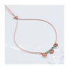 MIDNIGHT BATH - BRACELET 3 ANDALOUSITES ET TURQUOISES