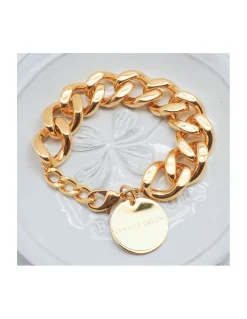 MINI BRACELET FLAT CHAIN - GOLD