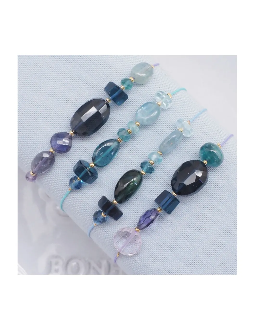 MINI MIAMI - BRACELET ARC-EN-CIEL DE PIERRES NATURELLES