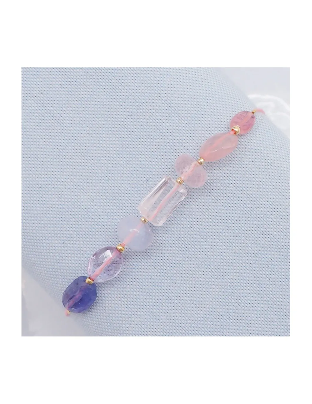 MINI MIAMI - BRACELET ARC-EN-CIEL DE PIERRES NATURELLES