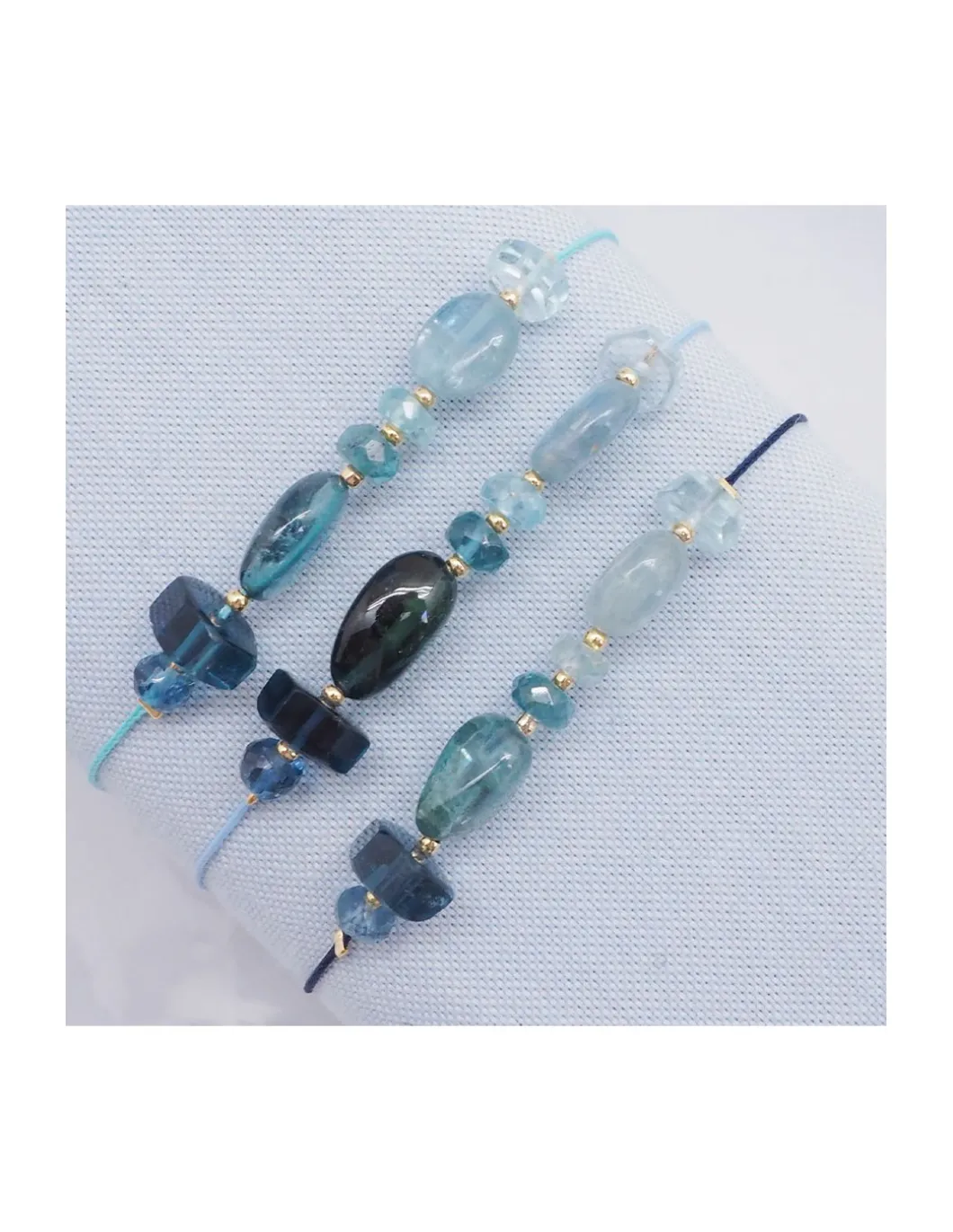 MINI MIAMI - BRACELET ARC-EN-CIEL DE PIERRES NATURELLES
