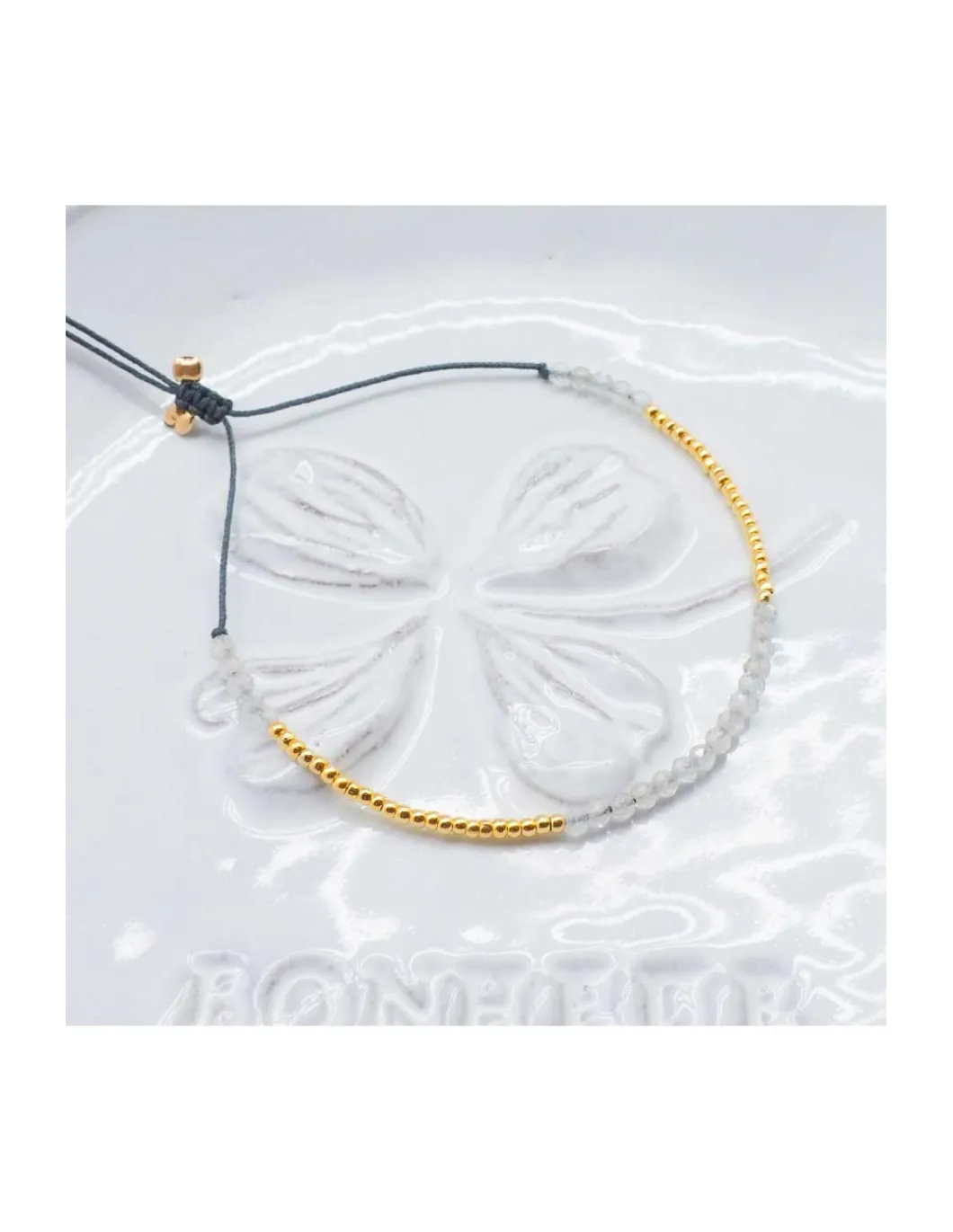 OCEAN DRIVE - BRACELET ZIRCONS GRIS