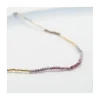 OCEAN DRIVE - COLLIER SPINELLES MULTICOLORES
