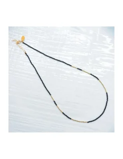 OCEAN DRIVE - COLLIER SPINELLES NOIRES