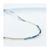 OCEAN DRIVE - COLLIER TOURMALINES BLEUES
