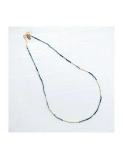 OCEAN DRIVE - COLLIER TOURMALINES BLEUES