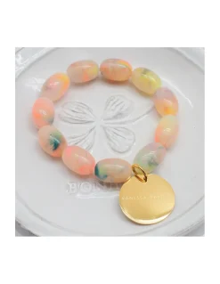OLIVE FLEX BRACELET - NEON RAINBOW