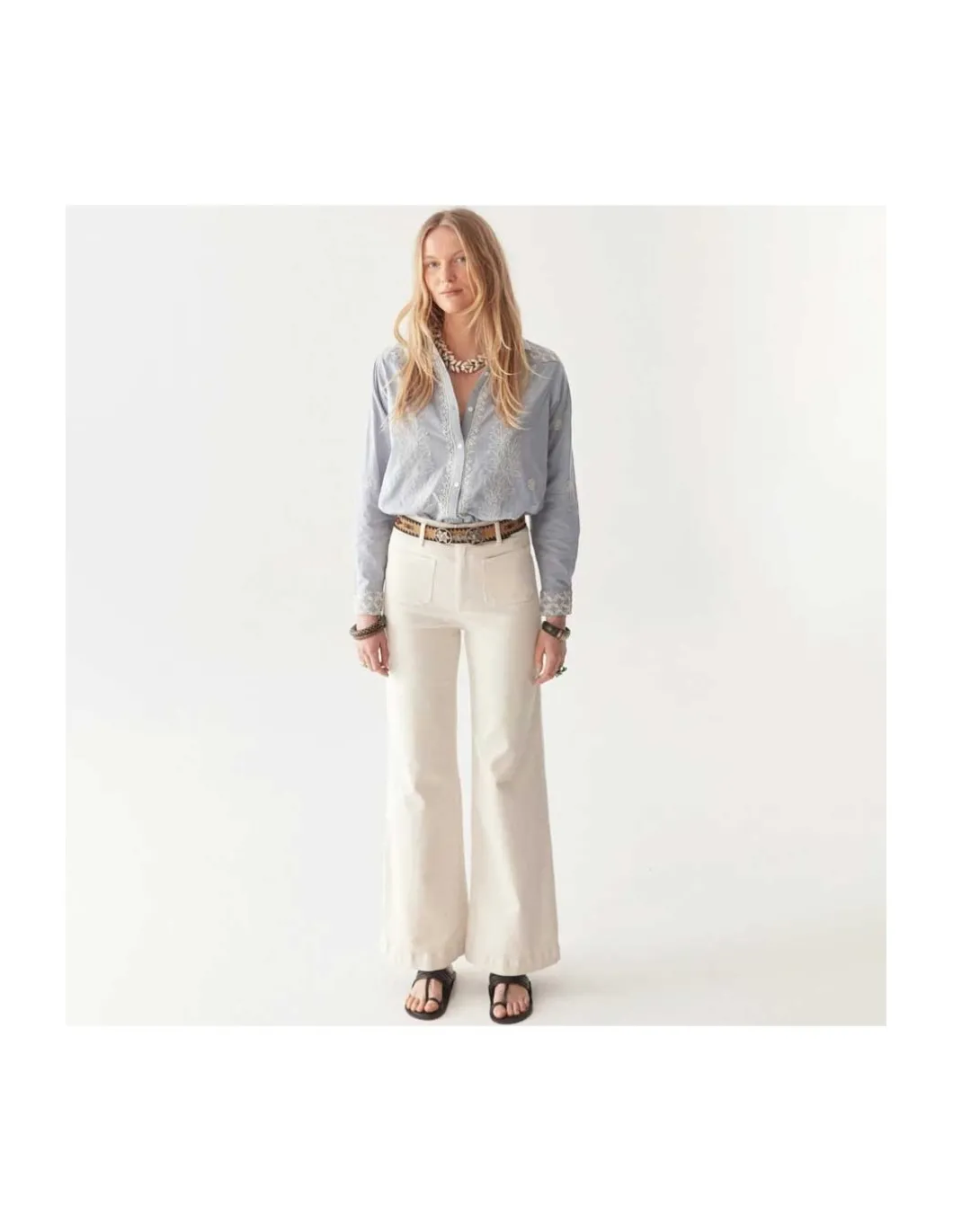 PANTALON EDNA - ECRU