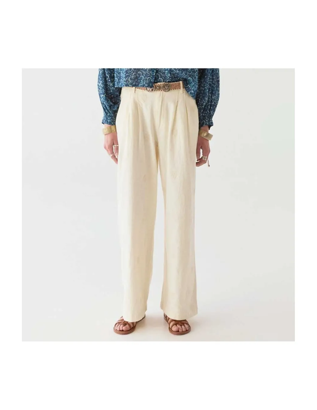 PANTALON LOLO - COQUILLAGE
