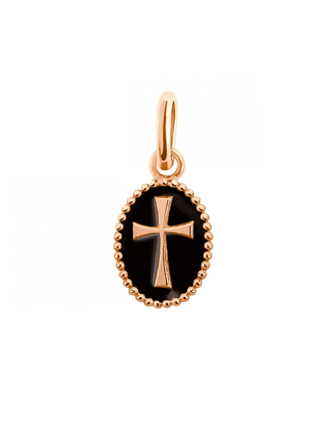 PENDENTIFS OR ROSE - GIGI - DIFFÉRENTES CROIX