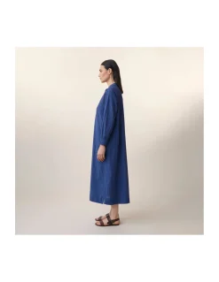 ROBE - 785 - CHLOÉ - HIBOU NAVY BLUE