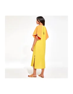 ROBE BETH - ZEPHYR ORANGE KAKI