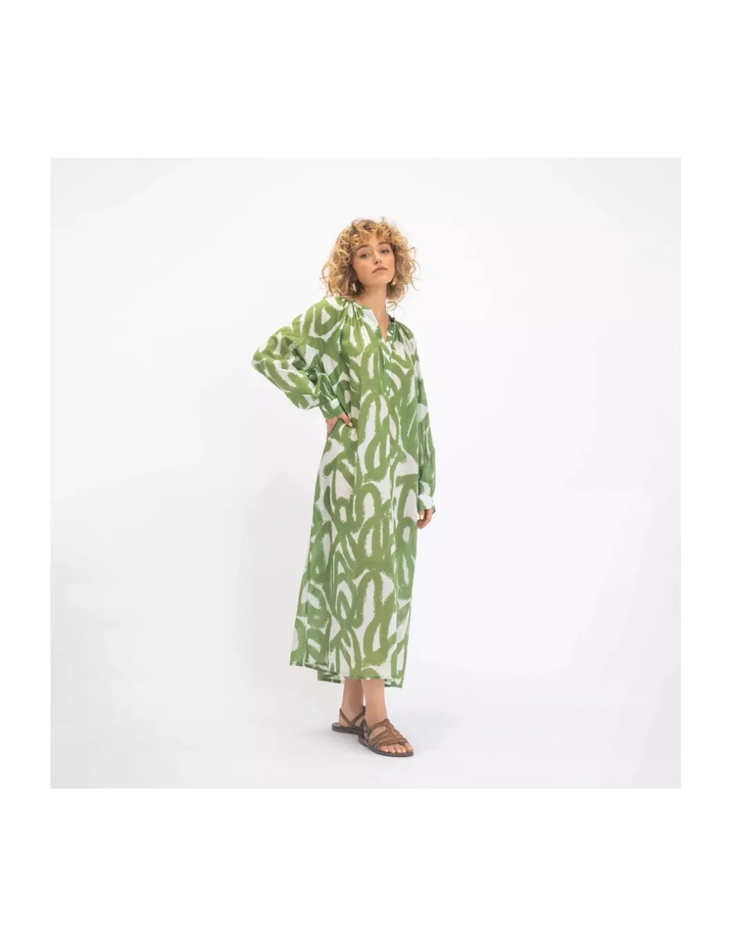 ROBE GOPIS SUKKA VERTE