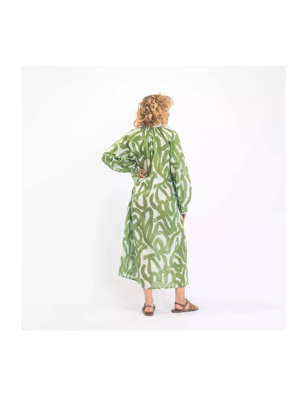 ROBE GOPIS SUKKA VERTE