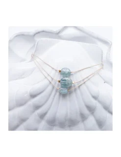 STARTERS - BRACELET AQUAKYANITE OVALE