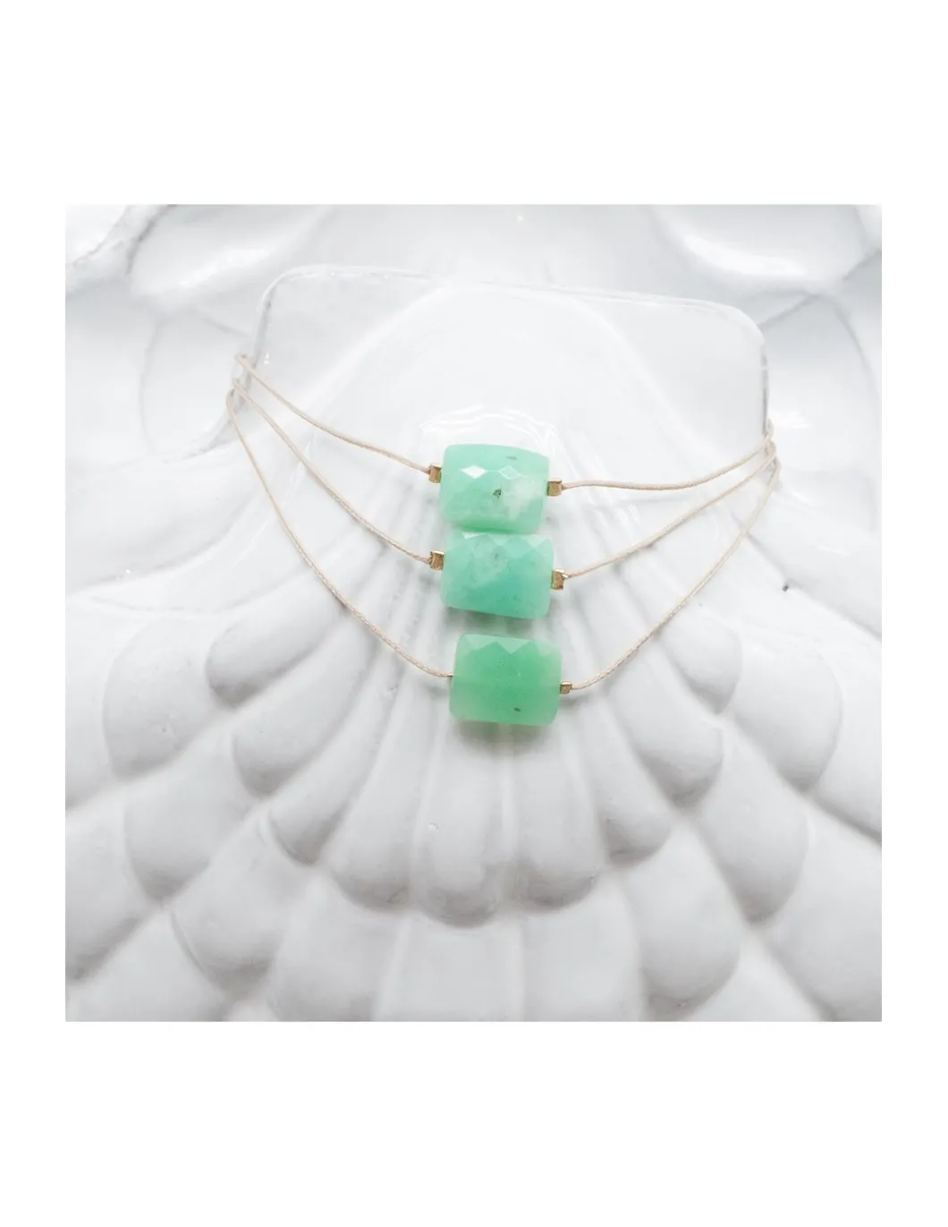 STARTERS - BRACELET CHRYSOPRASE