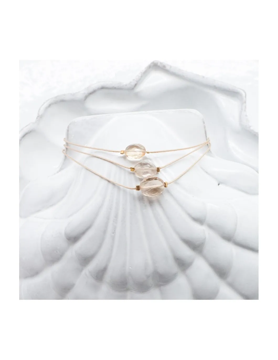 STARTERS - BRACELET CITRINE CHAMPAGNE