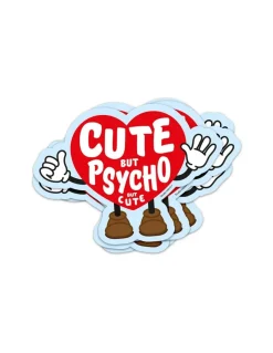 STICKER - CUTE BUT PSYCHO
