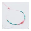 SWEET M - BRACELET SPINELLES ROSES, PHOSPHOSIDERITES ET TURQUOISES