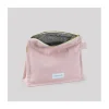 TROUSSE DE TOILETTE COTON BIO - ROSE DÉLICAT