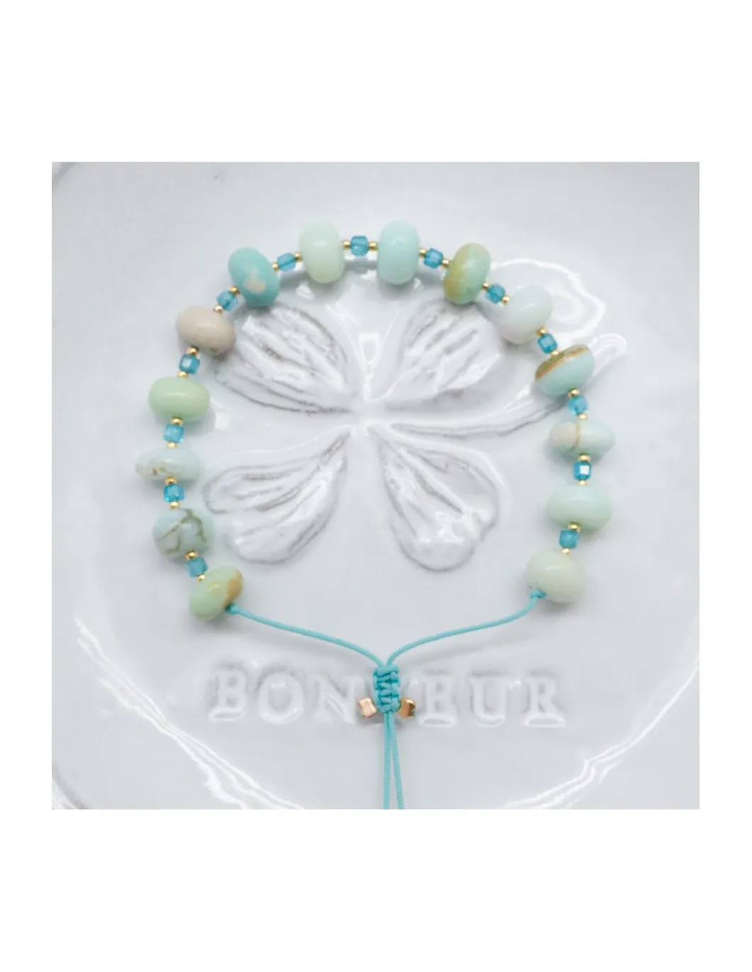 TUTTI FRUTTI - BRACELET OPALES ET PIERRES AU CHOIX