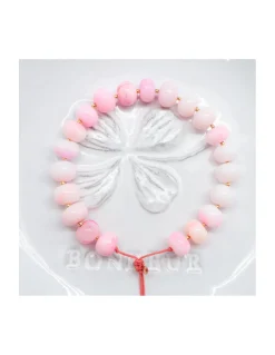 TUTTI FRUTTI - BRACELET OPALES ET MINI-PERLES DORÉES