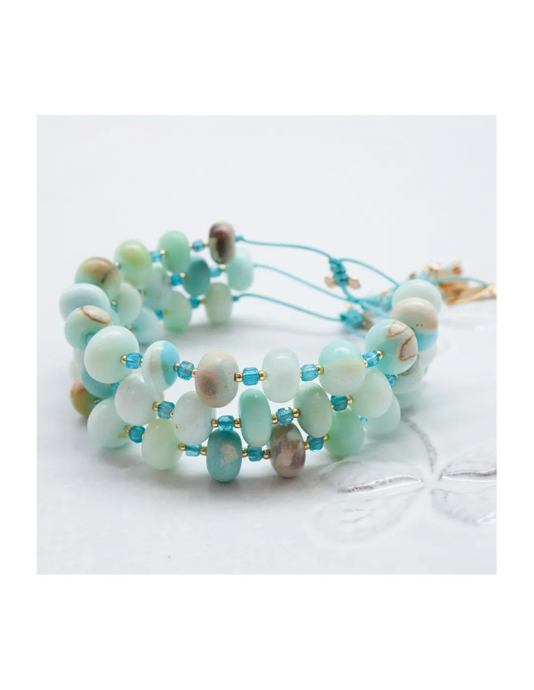TUTTI FRUTTI - BRACELET OPALES ET PIERRES AU CHOIX