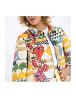 VESTE MATELASSÉE PATCHWORK - LAKSHMI