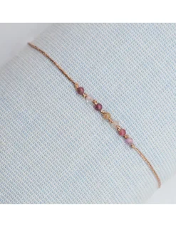 WILLOW - BRACELET FIL COULEUR WOOD / BRONZE AU CHOIX (de 33€ à 118€)